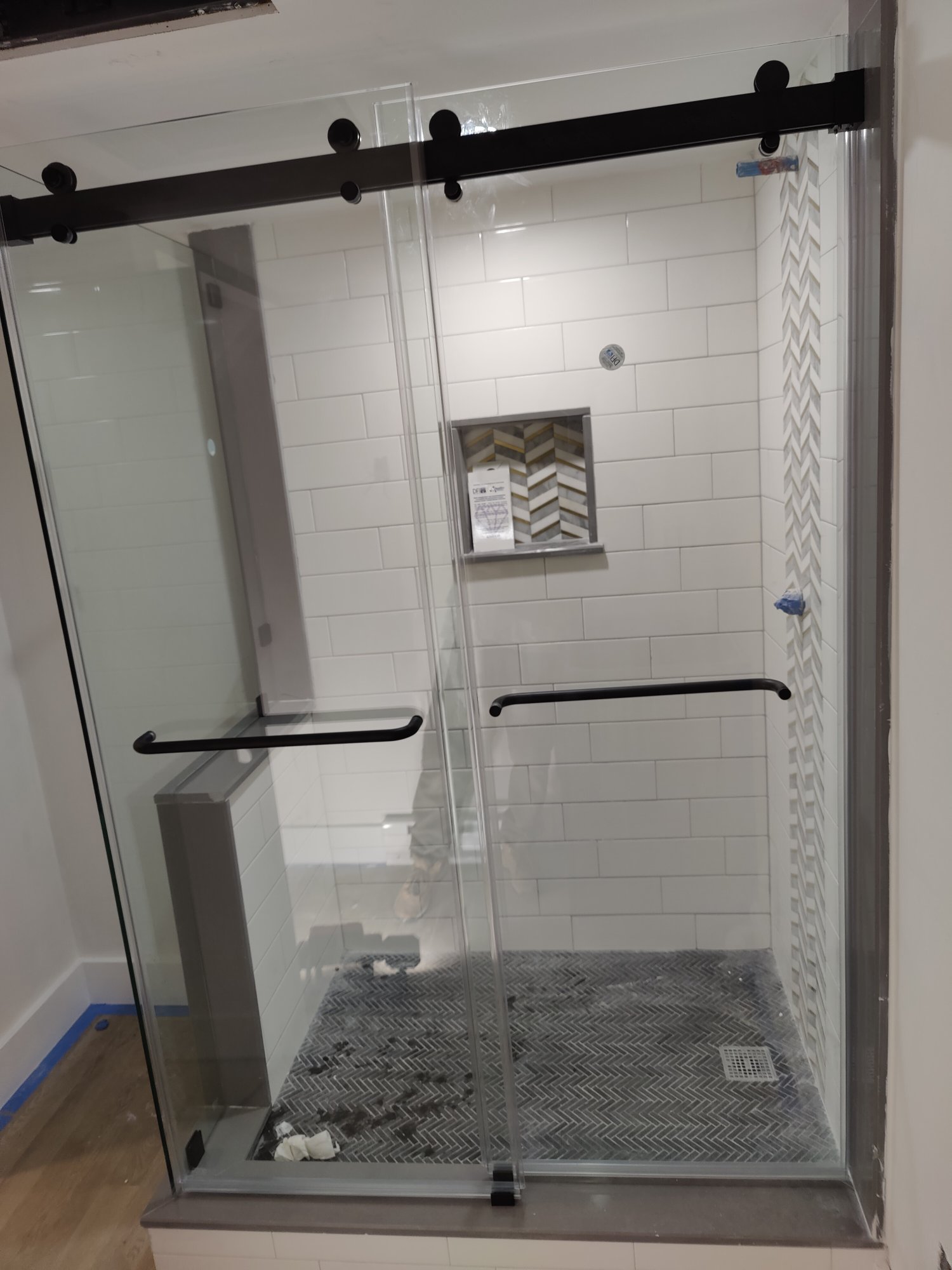 bath/shower slider